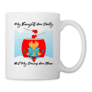 Chinese Boat Race for Dragon Boat Trainers - Mug - white - Right