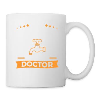 I Am A Plumber And Not A Doctor But I Can Still - Mug - white - Right