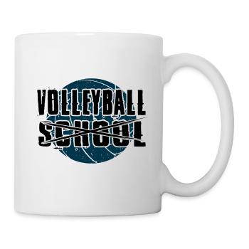 Volleyball Player No School Only Volleyball Gifts - Mug - white - Right