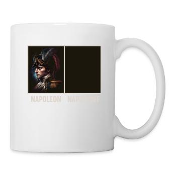 Napoleon Napoleoff Lustiger Napoleon Bonaparte - Tasse - Weiß - Rechts