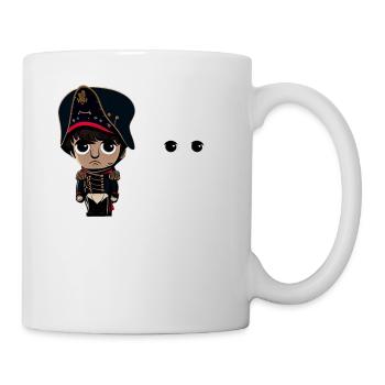 Napoleon Napoleoff Lustiger Napoleon Bonaparte - Tasse - Weiß - Rechts