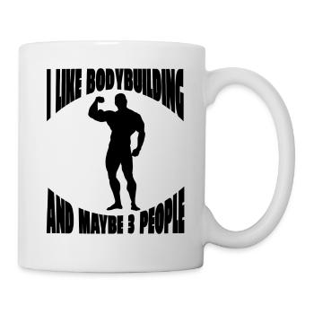 Fitness Musculation Athlètes Sports de fitness Sports - Mug blanc - blanc - Droite