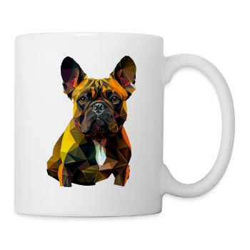 French Bulldog Frenchie Französische Bulldogge - Mug - white - Right