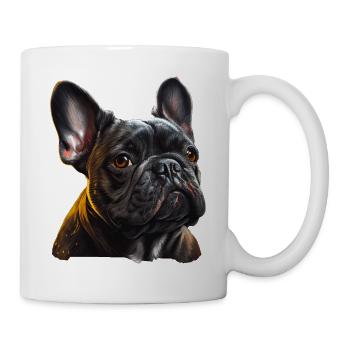 French Bulldog Frenchie Französische Bulldogge - Mug - white - Right