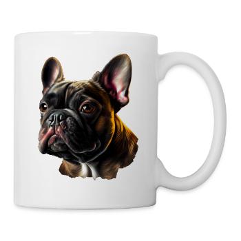 French Bulldog Frenchie Französische Bulldogge - Mug - white - Right
