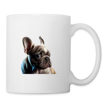 Please don't scare my dog French Bulldog - Mug - white - Right