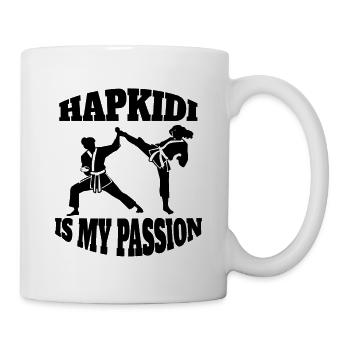 Hapkido Judo Aikido Kampfkunst Karate Kampfsport - Tasse - Weiß - Rechts