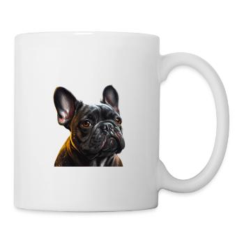 Please don't scare my dog French Bulldog - Mug - white - Right