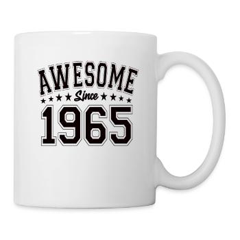 Awesome Since 1965 Birthday 1965 Vintage 1965 - Mug - white - Right
