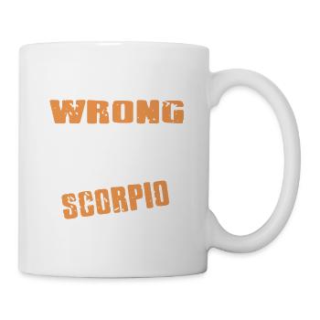 I Maybe Wrong But I Doubt It I'm A Scorpio - Mug - white - Right