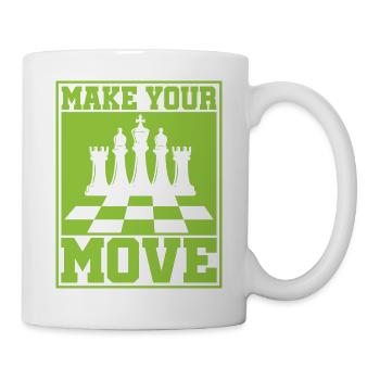 Chess Chess Players Tournament for Clever Minds - Mug - white - Right