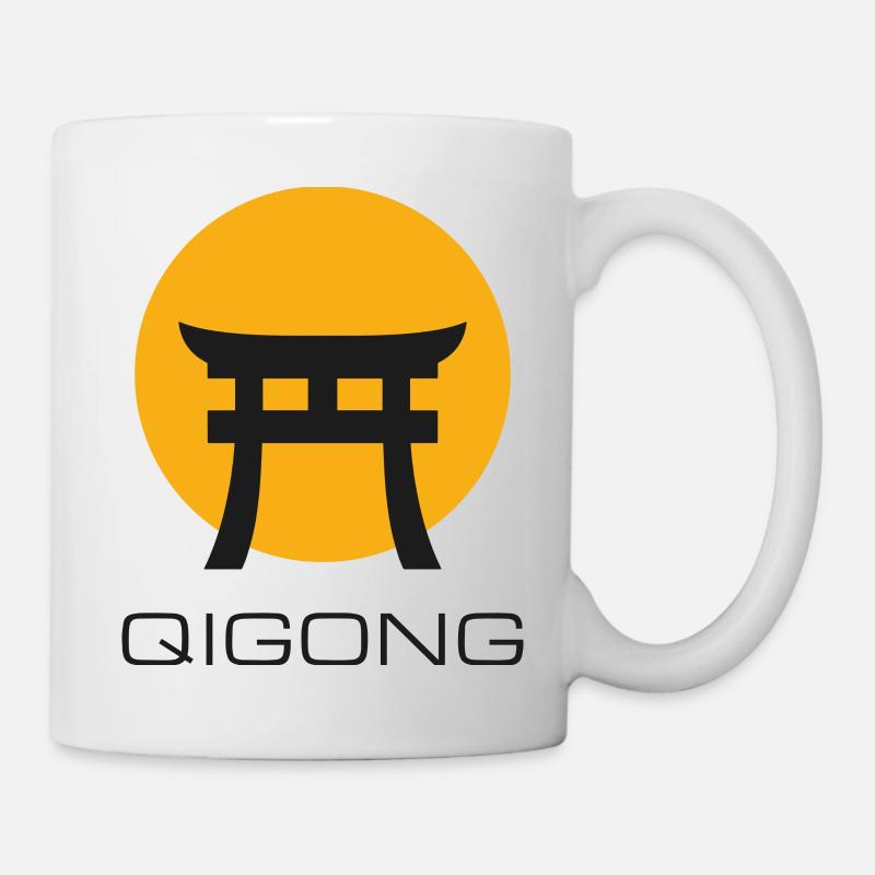 Qigong Torii Tor - Tasse - Weiß
