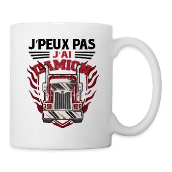 J'Ai Camion - Mug blanc - blanc - Droite