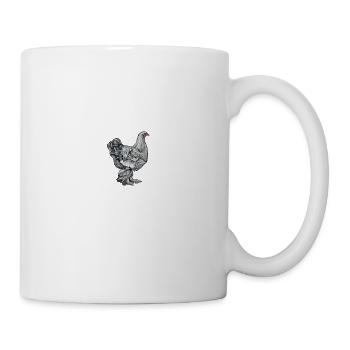Brahma Hühner I Chicken Geflügel Motiv für - Tasse - Weiß - Rechts