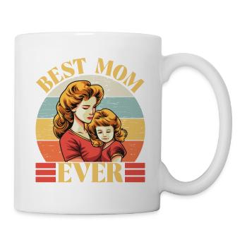 Beste Mutter aller Zeiten - Tasse - Weiß - Rechts