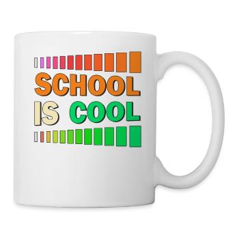SCHOOL IS COOL - Mug - white - Right
