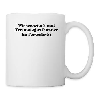 Wissenschaft - Wissenschaft und Technologie: - Tasse - Weiß - Rechts