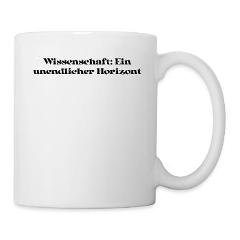 Wissenschaft - Wissenschaft: Ein unendlicher - Tasse - Weiß - Rechts