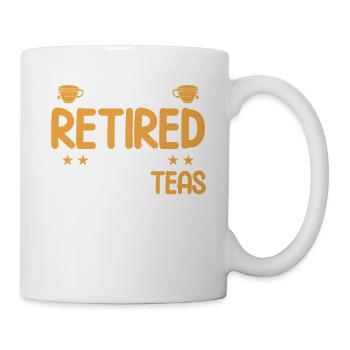 Teetrinker Geschenk Tasse Tee Liebhaber - Tasse - Weiß - Rechts