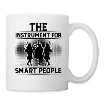 Bagpipes Musician Bagpiper - The Instrument For Sm - Mug - white - Right