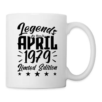 Naissance En avril 1979 Cadeau d'anniversaire 1979 - Mug blanc - blanc - Droite