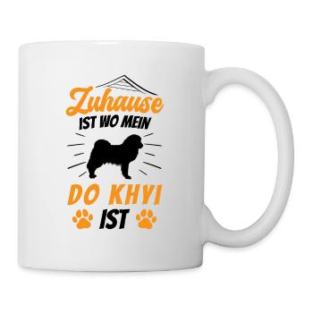 Do Khyi ist Zuhause Tibetmastiff Tibetdogge - Tasse - Weiß - Rechts