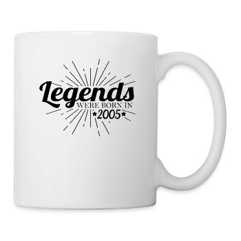 Geburtstag Retro Jahrgang 2005 Sprüche - Tasse - Weiß - Rechts
