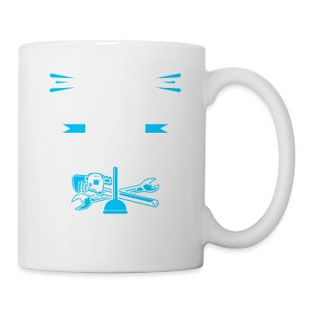 I May Not Be A Real Hero But I'm A Plumber So - Mug - white - Right