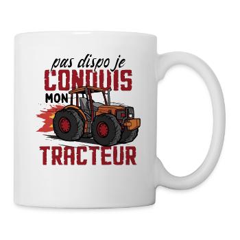 Humoristique Routier Camionneur Humour Poids Lourd - Mug blanc - blanc - Droite