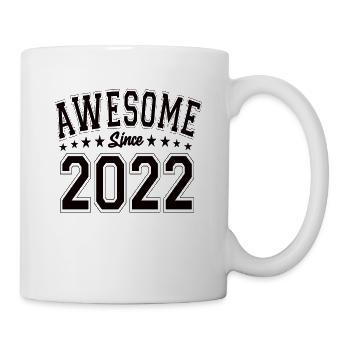 Génial depuis 2022 anniversaire 2022 millésime 2022 - Mug blanc - blanc - Droite
