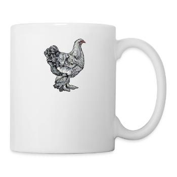 Brahma Hühner I Chicken Geflügel Motiv für - Tasse - Weiß - Rechts