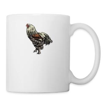 Brahma Hühner I Chicken Geflügel Motiv für - Tasse - Weiß - Rechts