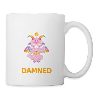 Coupé, mais à jamais damné pour - Mug blanc - blanc - Droite