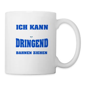 Nur eine Bahn ziehen Schwimmbad Schwimmen - Tasse - Weiß - Rechts