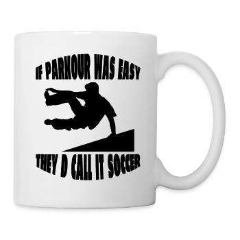 Parkour Runner Sports Extrêmes Cadeau Parkour Runner - Mug blanc - blanc - Droite
