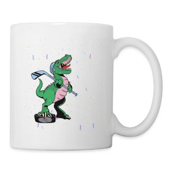 Rawr I'm 2 2nd Birthday Party T Rex Dinosaurier - Tasse - Weiß - Rechts