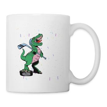 Rawr I'm 7th Birthday Party T Rex Dinosaur - Mug - white - Right