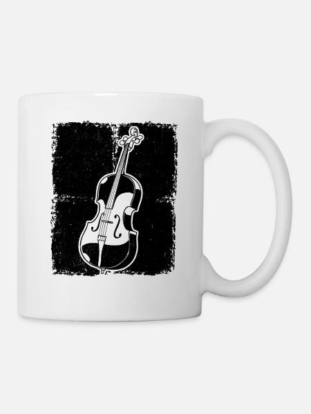 Cello Cellospieler Cellist - Tasse - Weiß