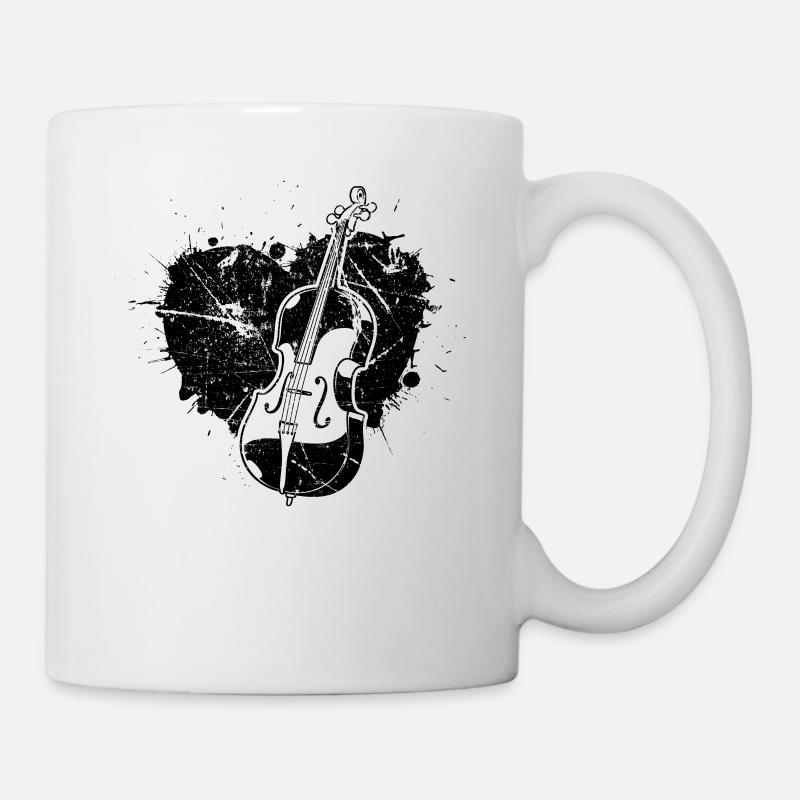 Cello cello player cellist - Mug - white