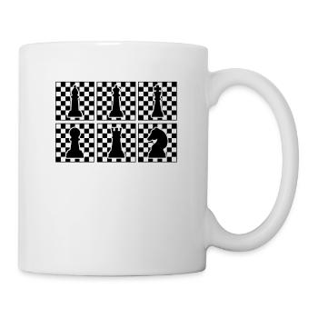 Chess Chess Player Tournament for Clever Minds - Mug - white - Right