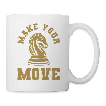 Chess Chess Player Tournament for Clever Minds - Mug - white - Right