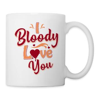 Ich liebe dich - Tasse - Weiß - Rechts