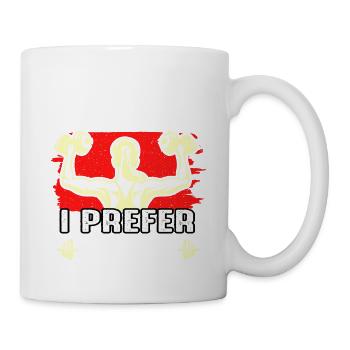 Some like gold I like iron - Mug - white - Right