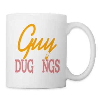 Just A Guy Who Loves Dugong Retro Animal Lover - Mug - white - Right