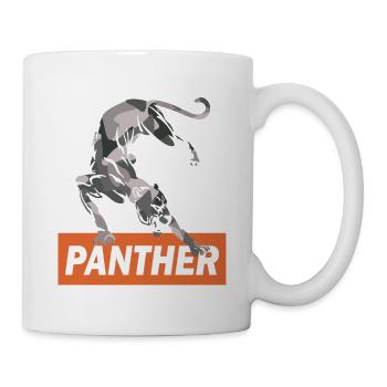 PANTHER Awesome Retro Wildlife Designs - Mug - white - Right