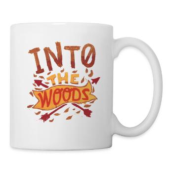 Into The Woods Retro Wildlife Hiking Designs - Mug - white - Right