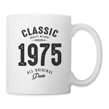 Classic 1975 - 48th Birthday Vintage Born 1975 - Mug - white - Right