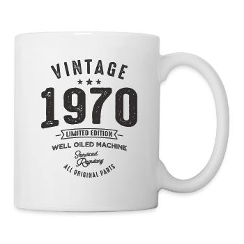 Vintage 1970 - 53rd Birthday Classic Born 1970 - Mug - white - Right