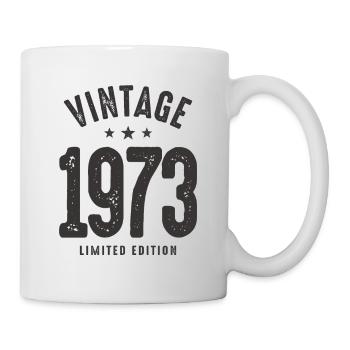 Vintage 1973 - 50th Birthday Classic Born 1973 - Mug - white - Right