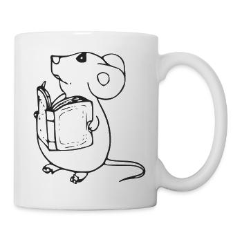 Mimi the little mouse - Mug - white - Right